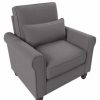 Living & Family Room Furniture * | Wholesale Bush Furniture Hudson Accent Chair With Arms In French Gray Herringbone Bush Furniture Hdk36Bfgh-03