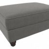 Living & Family Room Furniture * | Excellent Quality Bush Furniture Hudson Storage Ottoman In French Gray Herringbone Bush Furniture Hdo34Bfgh-Z