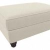 Living & Family Room Furniture * | Promotions Bush Furniture Coventry Storage Ottoman In Cream Herringbone Bush Furniture Cvo34Bcrh-Z