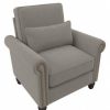 Living & Family Room Furniture * | Crazy Deals Bush Furniture Coventry Accent Chair With Arms In Beige Herringbone Bush Furniture Cvk36Bbgh-03